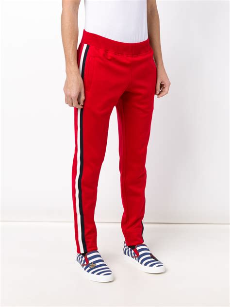 gucci red pants|gucci pants price.